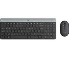 Logitech Belaidė klaviatūra and pelė combo mk470 graphite