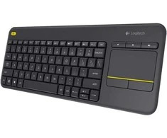 Klaviatūra logitech k400 920-007145 (usb 2.0; spalva juoda