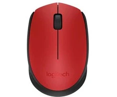 Pelė logitech m171 910-004641 (optinė; 1000 dpi; spalva raudona)