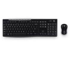 Klaviatūra membraninė logitech mk270 920-004508 (usb (radio 2.4 ghz); spalva juoda)