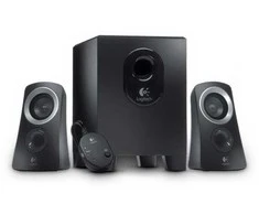 Garsiakalbių sistema komputerowe logitech 980-000413 (2.1; spalva juoda)