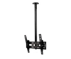 B-Tech BT8424 Laikiklis prie lubų su prailginimo svirtimi 150 cm, juodas