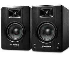Kompiuterio kolonėlės M-audio bx4 pora – aktyvių monitorių pora