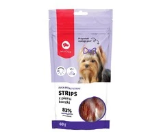 Šunų Skanėstai - MACED Anties Krūtinėlės Juostelės 60g