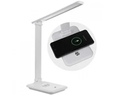 Maclean 9w LED stalinė lempa su mce616w qi įkrovikliu