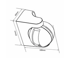 Judesio Detektorius - Maclean MCE358 GR Infraraudonųjų Spindulių PIR 12m IP44 Pilkas