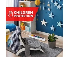 Listwa „Maclean“ maitinimo laidas, 6 lizdų, su jungikliu, 250 V kintamoji srovė / 10 A, 1,5 m, MCE509 W