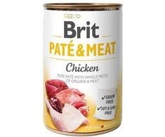 BRIT CARE Dog vištiena Pate &amp; Meat 400g