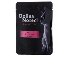Kačių Maistas - Dolina Noteci Premium Lašišos Filė su Padažu 85 g