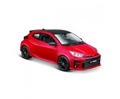 Maisto „Toyota Yaris 2021“ metalinis raudonas modelis 1/24