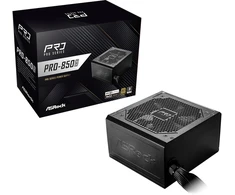 Asrock PRO-850G maitinimo blokas 850 W 24 kontaktų ATX ATX Juodas