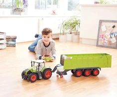 Malik Happy people traktor claas axion r/c su przyczepą cargos