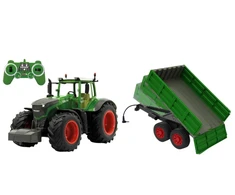 Malik Rinkinys traktor fendt 1050 rc 1:16 ze zdalnie sterowaną przyczepą jamara