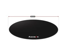 Žaidimų kėdės kilimėlis Huzaro FloorMat 3.0, 120cm, Juodos spalvos