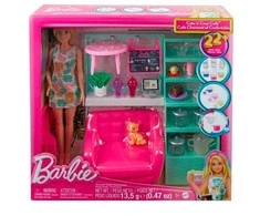 Mattel Lėlė Barbė ilsisi kavinėje