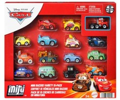 Mattel Cars Auta Mikroauta 15-pak
