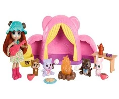 Mattel Enchantimals stovyklavimo rinkinys meškiukas ZA5995
