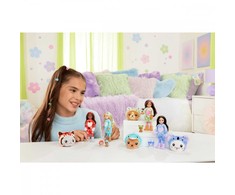 Mattel Čelsės „Cutie Reveal“ rinkinys, minkštutėlių kostiumų serija - triušelis + koala