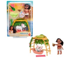 Mattel Lėlės Disney Moana 2 Simea ir Pua vonios žaidimų rinkinys
