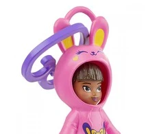 Mattel Polly kišeninė figūrėlė su zuikio pakabuku