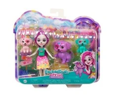 Mattel ENCHANTIMALS herojų dalmantinų šeima (HKN14)