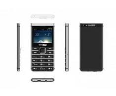 Maxcom MM760 Dual SIM mobilusis telefonas Juoda ir sidabrinė