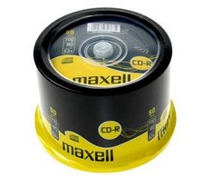 Maxell cd-r 700 mb 52x80 min, blister, płyta 50 vnt