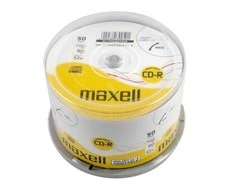 Maxell cd-r 700mb, 50 vnt. w opakowaniu cake (szpindel), szybkość zapisu 52x, 80 min. płyty wysokiej jakości su możliwością nadruku i nagrywania muzyki. przeznaczenie multimedia.
