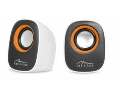 Media-Tech Garsiakalbiai ibo mt3137w stereo/3.5 jack/USB/RMS 6w