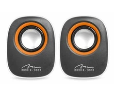 Media-Tech Garsiakalbiai ibo mt3137w stereo/3.5 jack/USB/RMS 6w