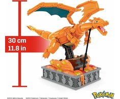 Mattel Mega Pokemon Mechaninis Charizard su judesys