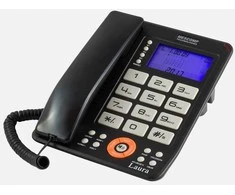 Mesmed Mescomp Laura MT 816 Pilkas fiksuotojo ryšio telefonas