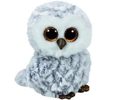 TY Beanie Boos pliušinė Baltoji pelėda OWLETTE 15,5 cm, 37201