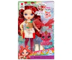 Rainbow High Fantasy Apple lėlė – su raudonais atspalviais (543381/4)