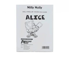 Milly Mally Alice lėlių vežimėlis, mėtų spalvos
