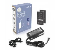 Maitinimo šaltinis sieciowy Mitsu 65W USB-C, USBC, 5-20V, 3-3.25A (juodas) do notebooka