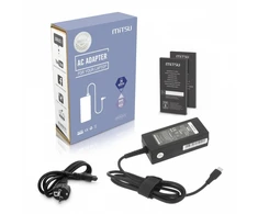 Maitinimo šaltinis sieciowy Mitsu 45W USB-C, USBC, 5-20V, 2-3A (juodas) do notebooka