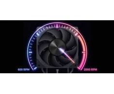 MODECOM Volcano 0C T700 Processor Oro vėsintuvas 12 cm Juodas