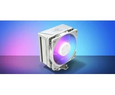 MODECOM Volcano 0C T721 ARGB Processor Oro vėsintuvas 12 cm Baltas
