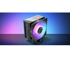 MODECOM Volcano 0C T701 ARGB Processor Oro vėsintuvas 12 cm Juodas