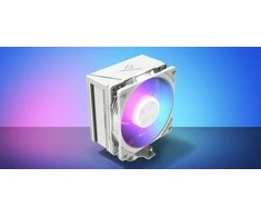 MODECOM Volcano 0C T201 ARGB Processor Oro vėsintuvas 12 cm Baltas