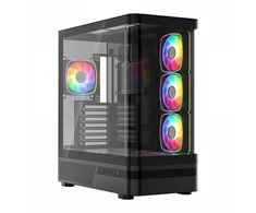MODECOM Volcano Volcano AQ100 ARGB Midi Juodas