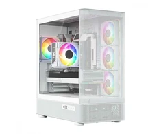 MODECOM PC CASE VOLCANO AQ 300 ARGB MIDI Baltas