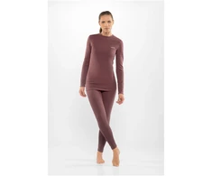 Moteriški apatiniai drabužiai VIKING Meriboo Lady Set Merino rožinė M