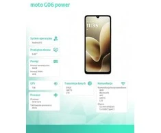 Motorola Moto G06 Power 4/64GB dviejų SIM kortelių ąžuolo spalvos