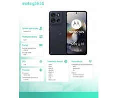 Motorola G56 5G 8/256GB Juodas Oyster