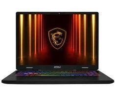 MSI Crosshair A16 HX D8WFKG-023XPL AMD Ryzen 7 8840HX Nešiojamas Kompiuteris 40,6 cm (16") Quad HD+ 16 GB DDR5-SDRAM 1 TB SSD NVIDIA GeForce RTX 5060 Wi-Fi OS (Pilkax 81) No 81.