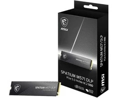 MSI SPATIUM M571 DLP PCIe 5.0 NVMe M.2 4T vidinis SSD diskas 4 TB PCI Express 5.0 3D NAND