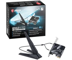 Karta jungiama į tinklą MSI Herald BE9400 WiFi 7 PCIe