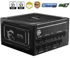 Maitinimo šaltinis msi mag a1000gl pcie5 ii